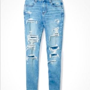American Eagle Outfitters next level curvy jegging high rise